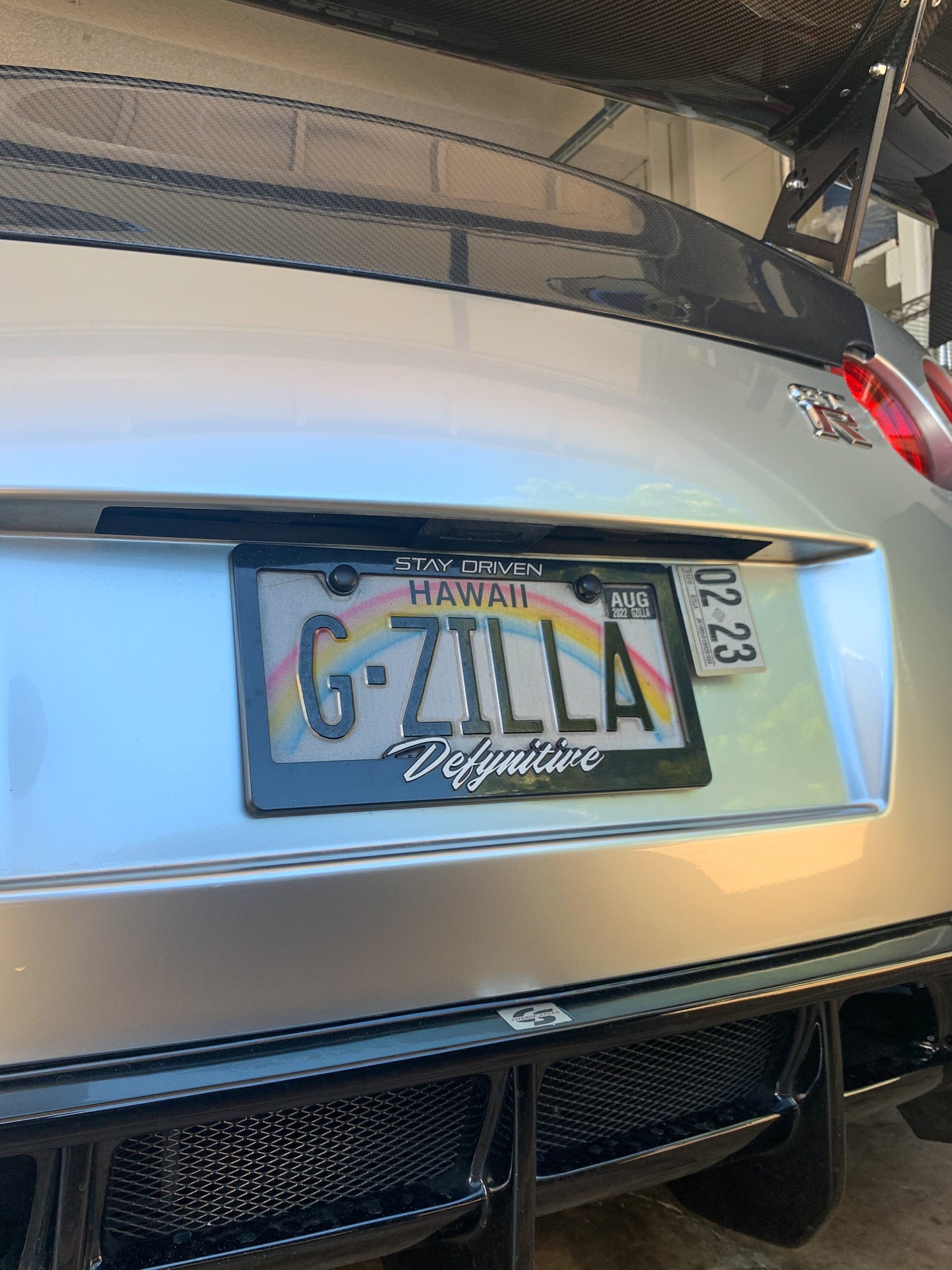 Defynitive License Plate Frame