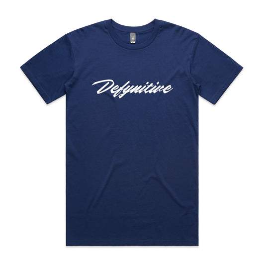 Defynitive Tee Cobalt