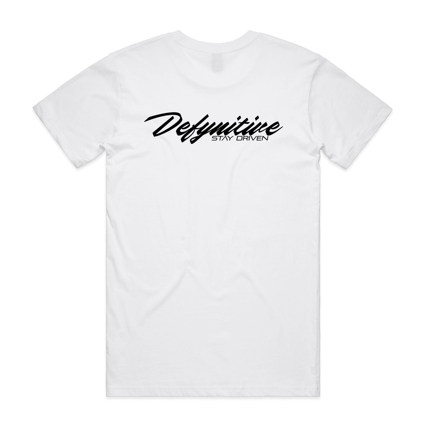 Stay Driven Tee White