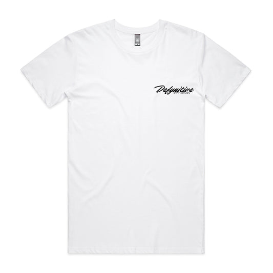 Stay Driven Tee White