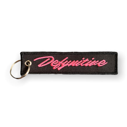 Jet Tag Black/Pink