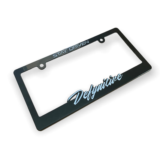 Defynitive License Plate Frame